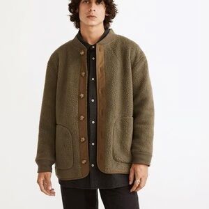Madewell (re)sourced Sherpa jacket size medium